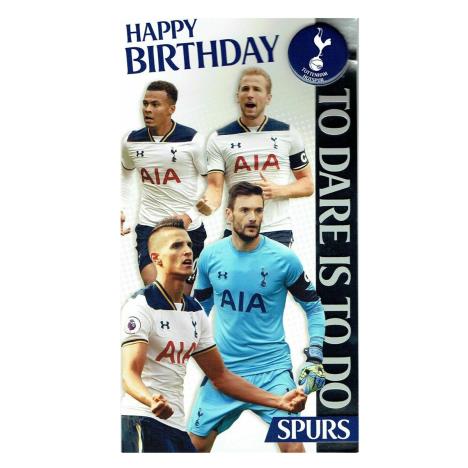 Tottenham Hotspur Birthday Card with Badge £2.39